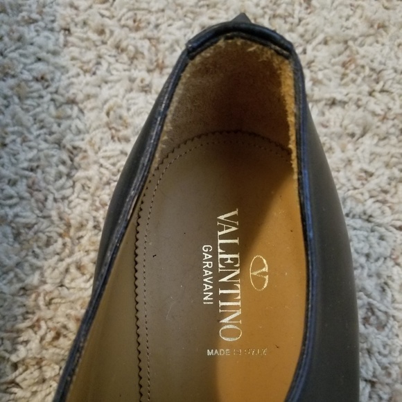 VALENTINO BLACK LOAFERS